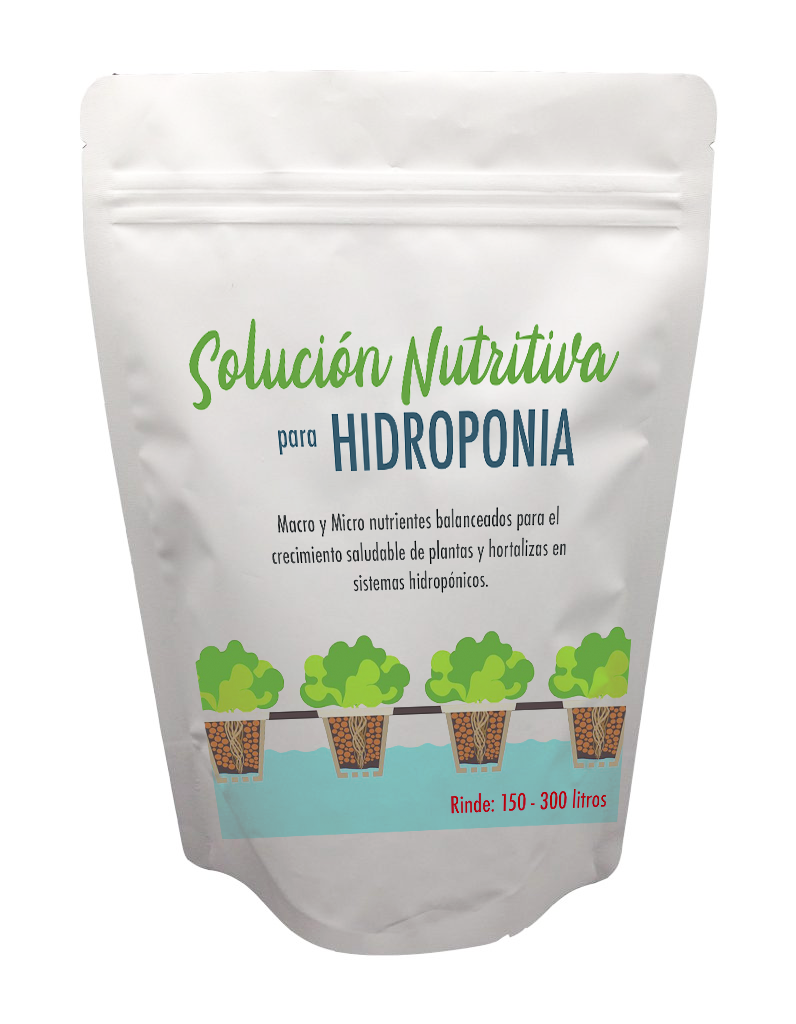 Solución Nutritiva para Hidroponia